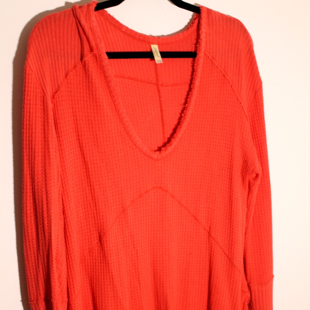 Free People Flowy Long Sleeve Top